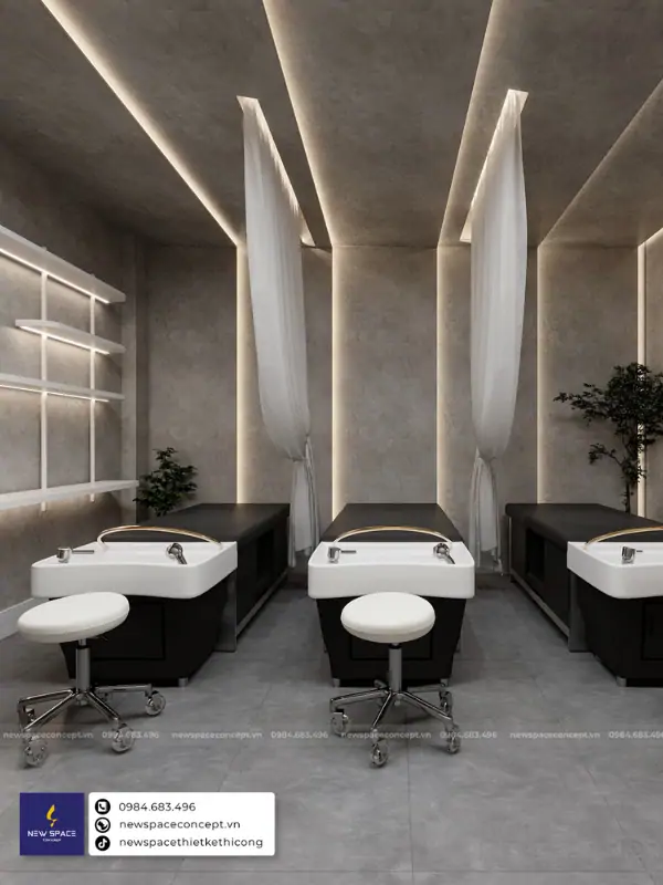 Salon tóc phong cách Galaxy, không gian huyền bí 2 Salon tóc phong cách Galaxy, không gian huyền bí