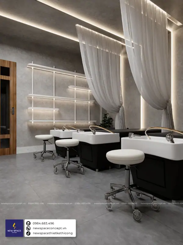 Salon tóc phong cách Galaxy, không gian huyền bí 5 Salon tóc phong cách Galaxy, không gian huyền bí