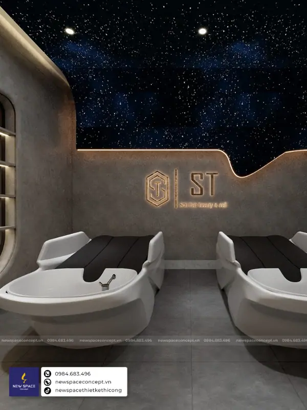 Salon tóc phong cách Galaxy, không gian huyền bí 4 Salon tóc phong cách Galaxy, không gian huyền bí