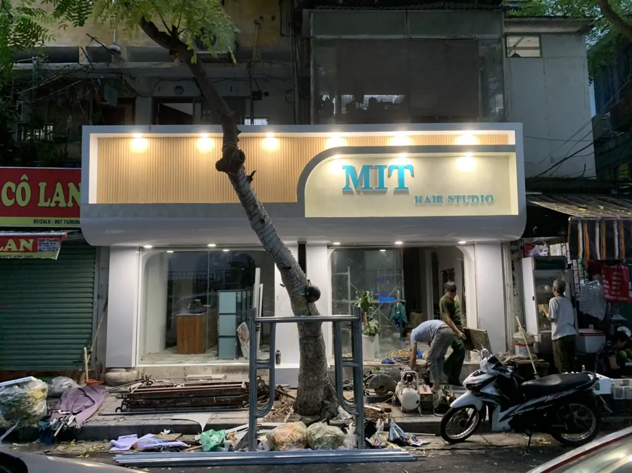 Thiết Kế Thi Công Salon Mít - Phong cách Hàn Quốc tối giản
