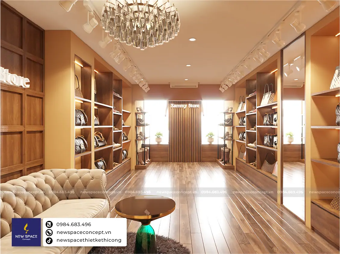 Thiết Kế Shop Phụ Kiện Thời Trang Nữ XAMMY Store
