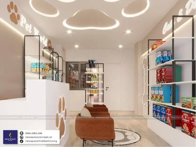 Thiết kế và thi công Pet Shop Tô Hiệu
