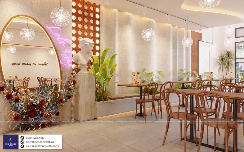 Thiết Kế Nội Thất Quán Cafe An Lạc - Tối giản và Tinh tế