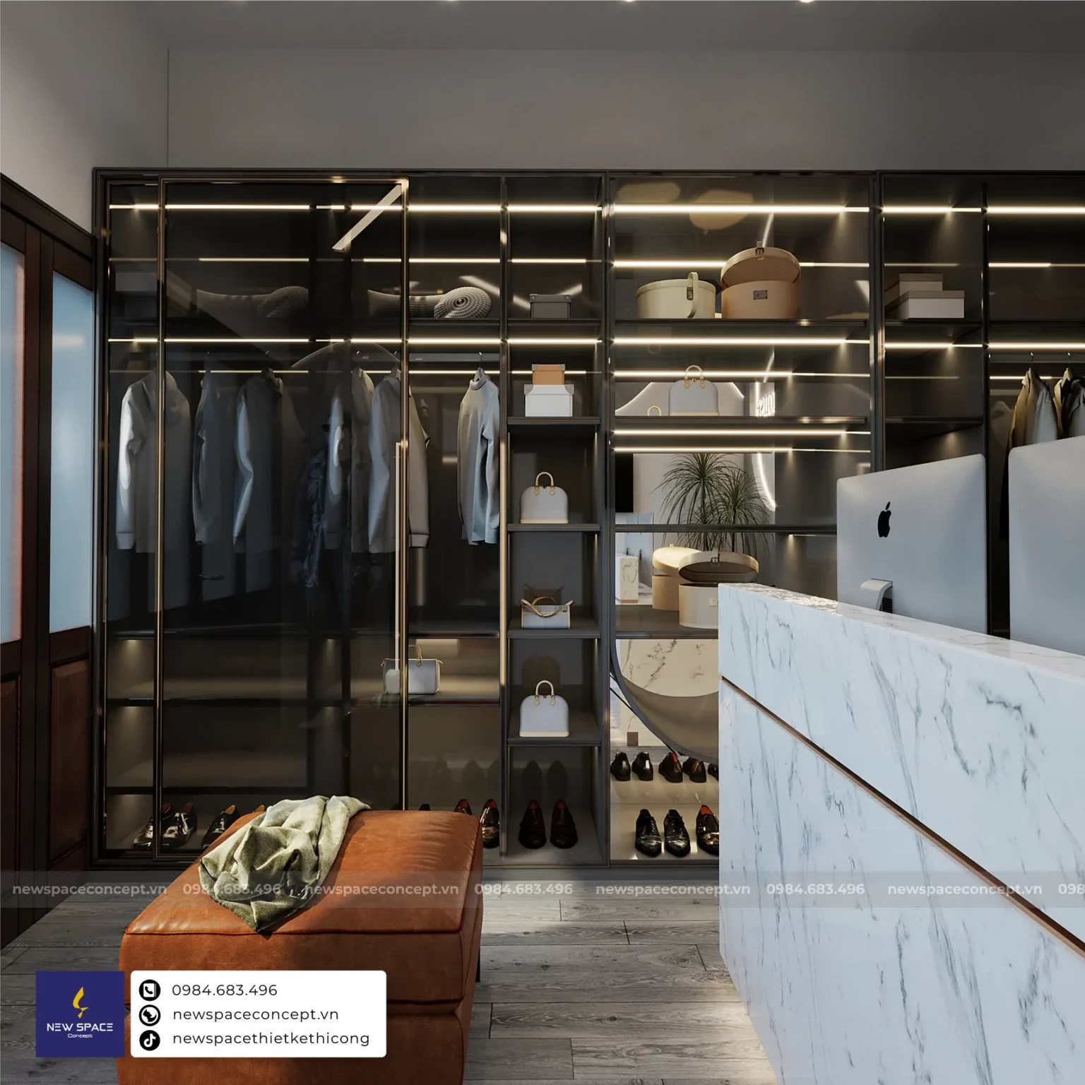 Thiết Kế Nội Thất Shop Thời Trang Nam Lumi House