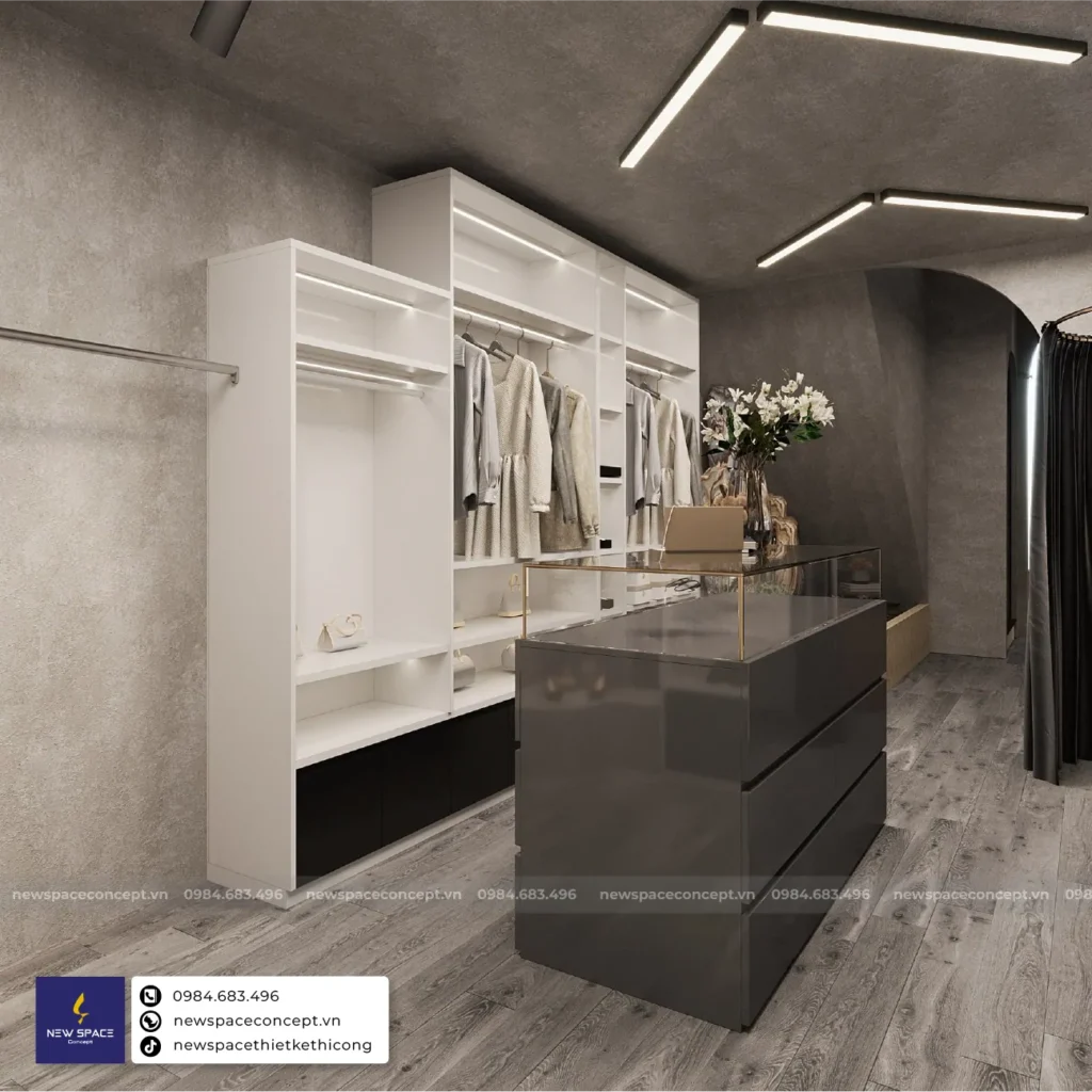 Shop Thời Trang Nam Lumi House 3 thiet ke noi that shop thoi trang nam lumi house 7