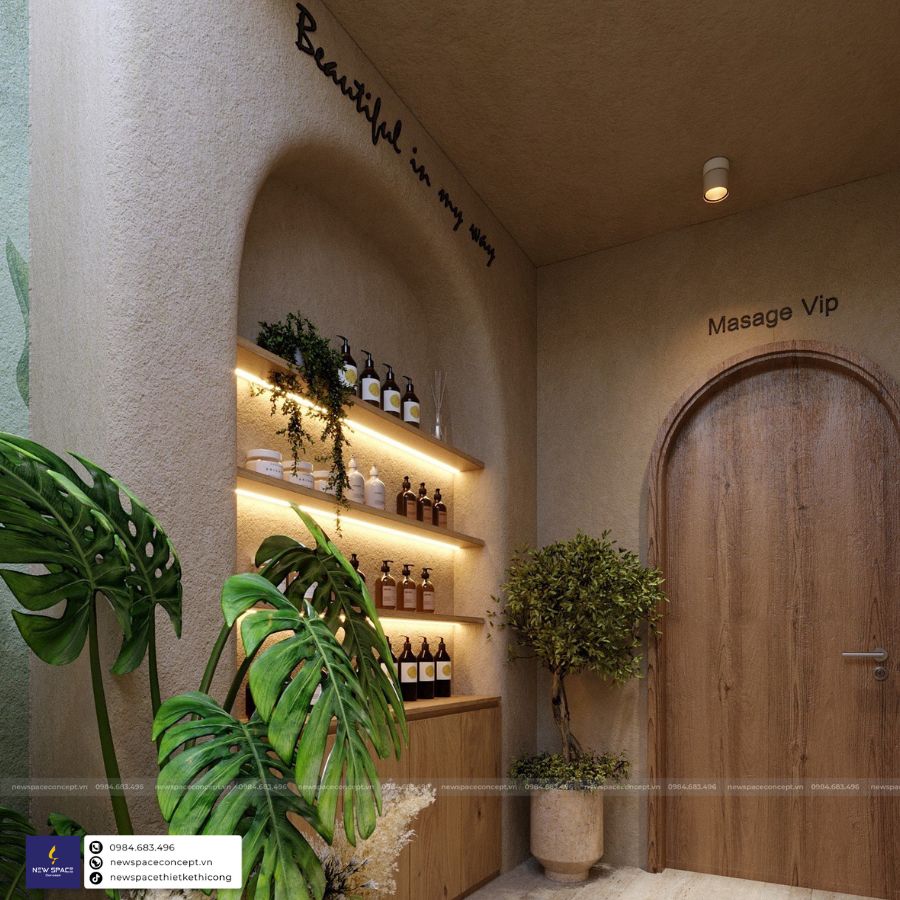 Thiết Kế Nội Thất Spa Hàng Bạc - Sang Trọng, Vạn người mê