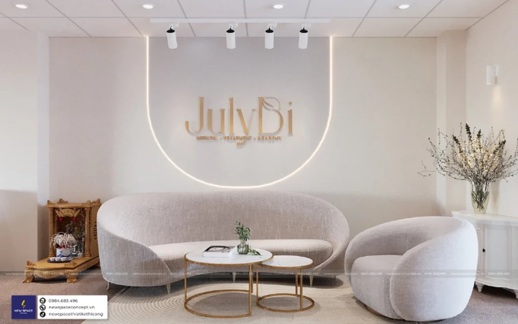 Spa July Bi 1 thiet ke noi that spa july bi 1