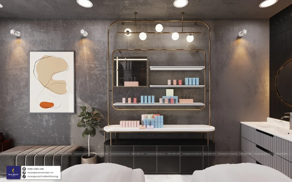 Spa & Nails Sen Shine 1 thiet ke noi that spa nails sen shine 1