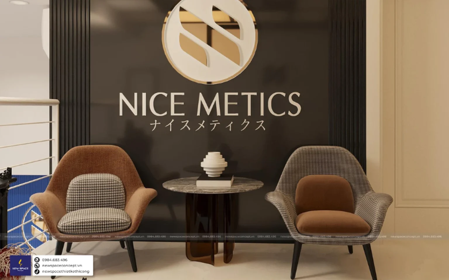 Thiết Kế Nội Thất & Thi Công Spa Nice Metic