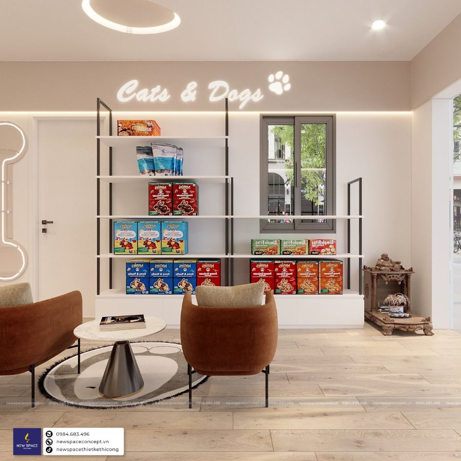 Thiết Kế, Thi Công Pet Shop Tô Hiệu - Spa Thú Cưng Độc Đáo