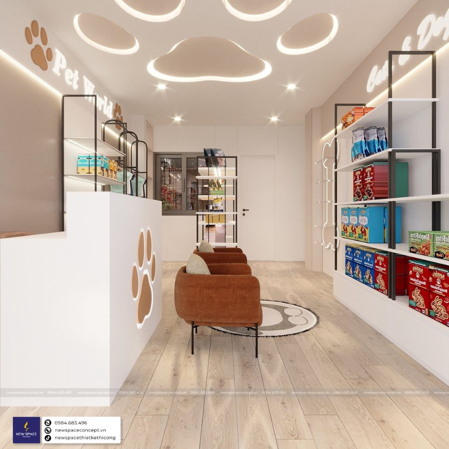 Thiết Kế, Thi Công Pet Shop Tô Hiệu - Spa Thú Cưng Độc Đáo