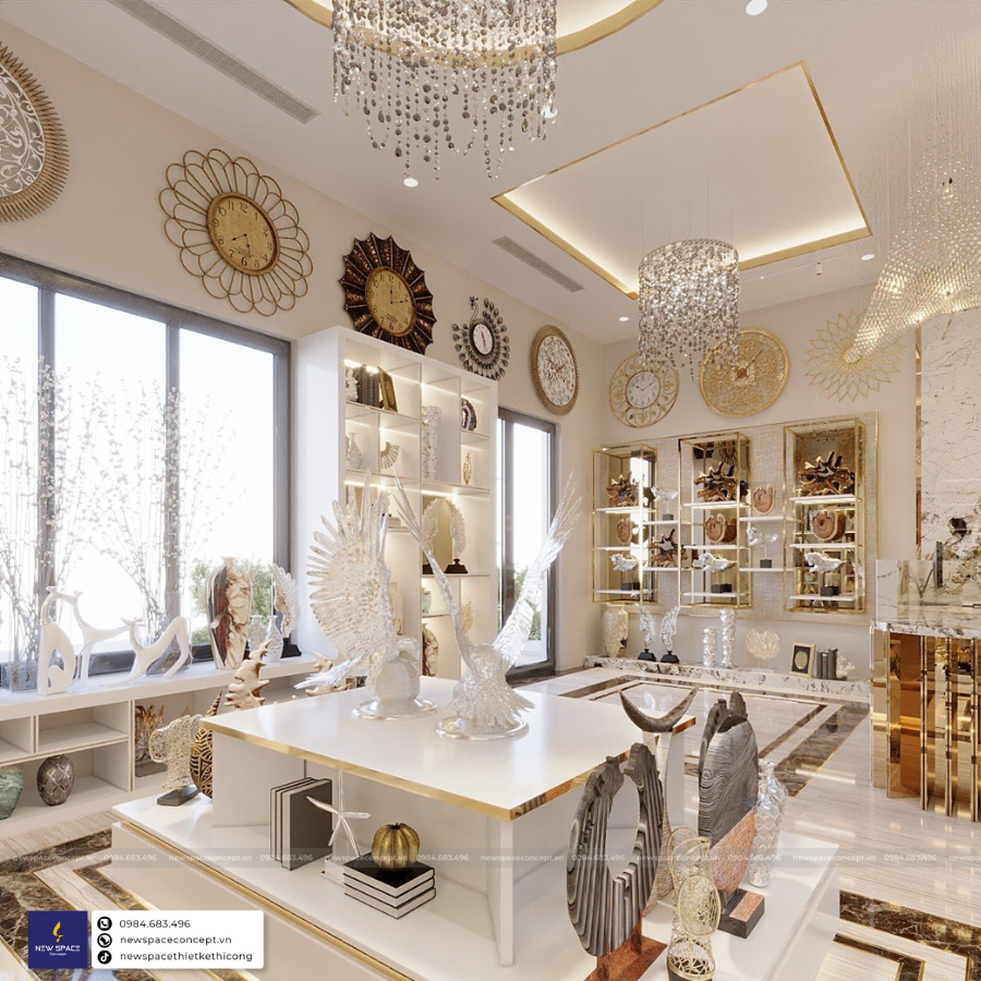 Thiết Kế Nội Thất Showroom Trang Trí Nhà Ở
