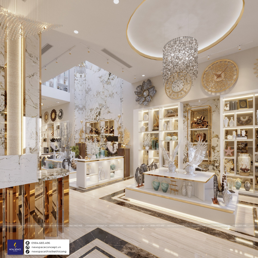 Thiết Kế Nội Thất Showroom Trang Trí Nhà Ở
