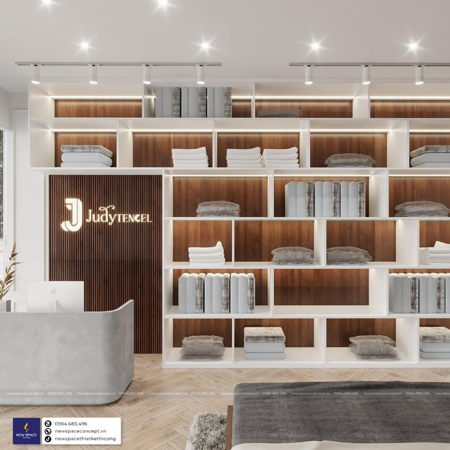 Thiết Kế Nội Thất Showroom Chăn Ga Gối Đệm Đắk Lắk