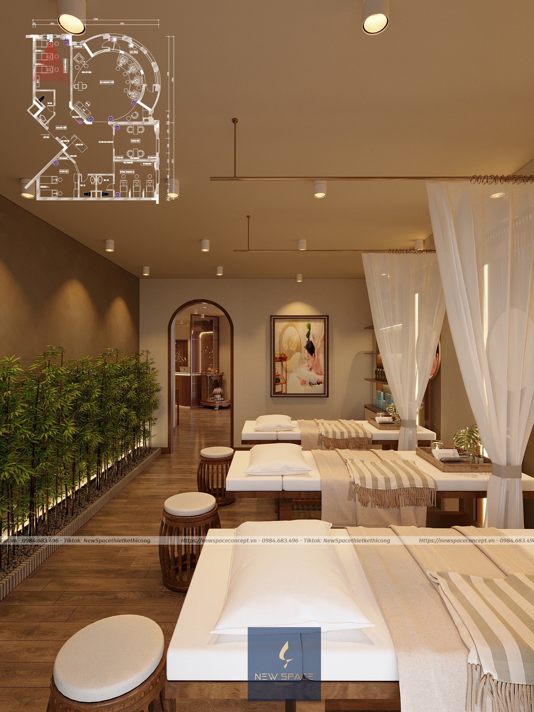 5 nguyên tắc phải biết của phong thủy trong thiết kế nội thất kinh doanh 1 Spa duong sinh 1
