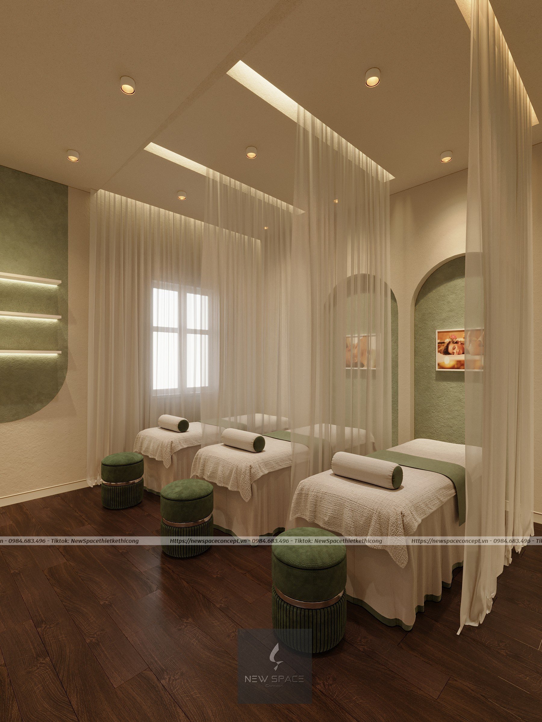Thẩm Mỹ Viện JK Shining Nature Beauty 2 Thiet ke spa dep 13