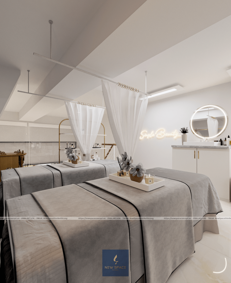 5 bí quyết thiết kế Spa nhỏ đẹp thu hút khách hàng 6 bi quyet thiet ke spa nho dep 9 e1685940111151