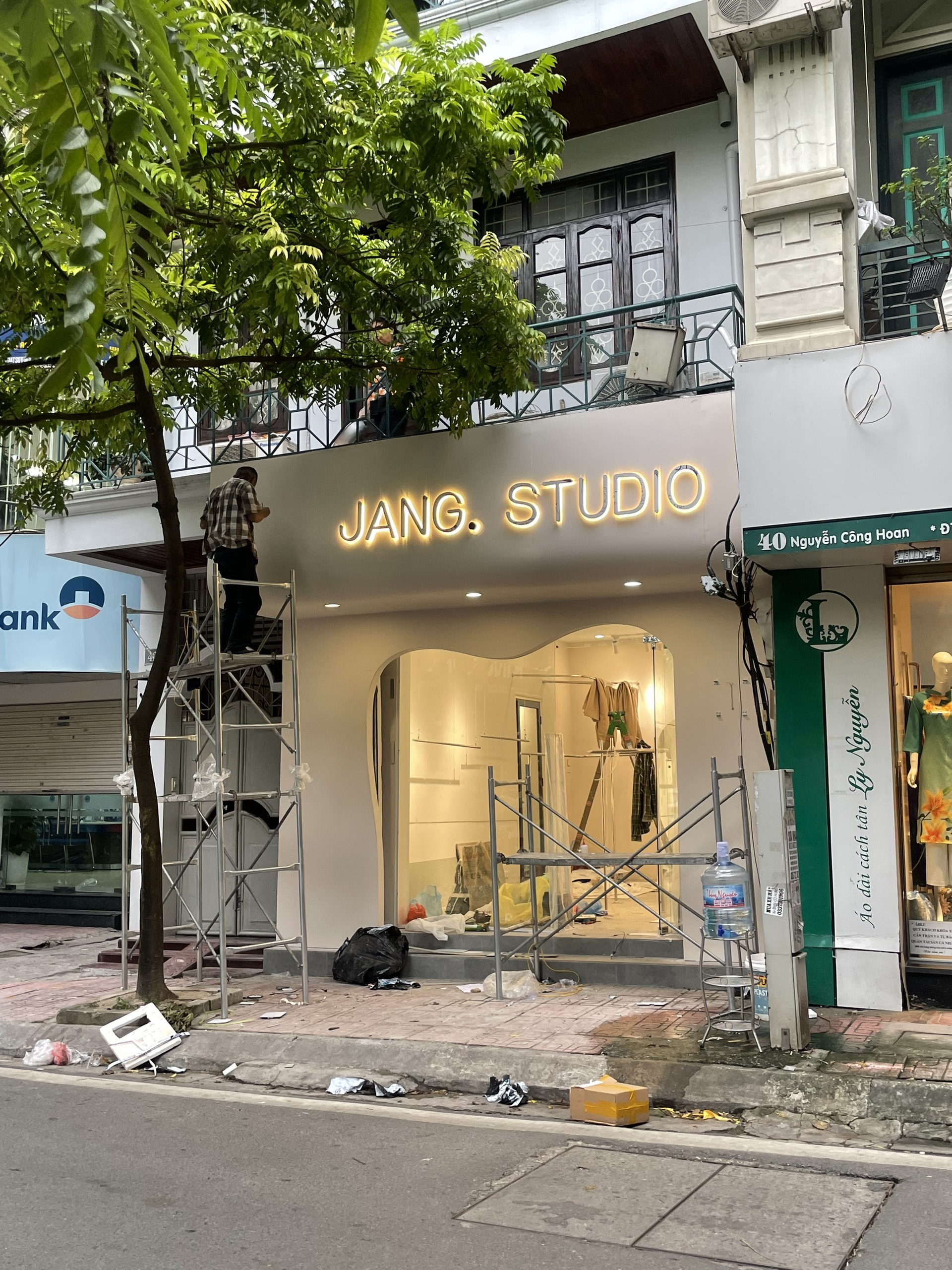 Shop thời trang Jang.Studio 1 thi cong shop jang.studio