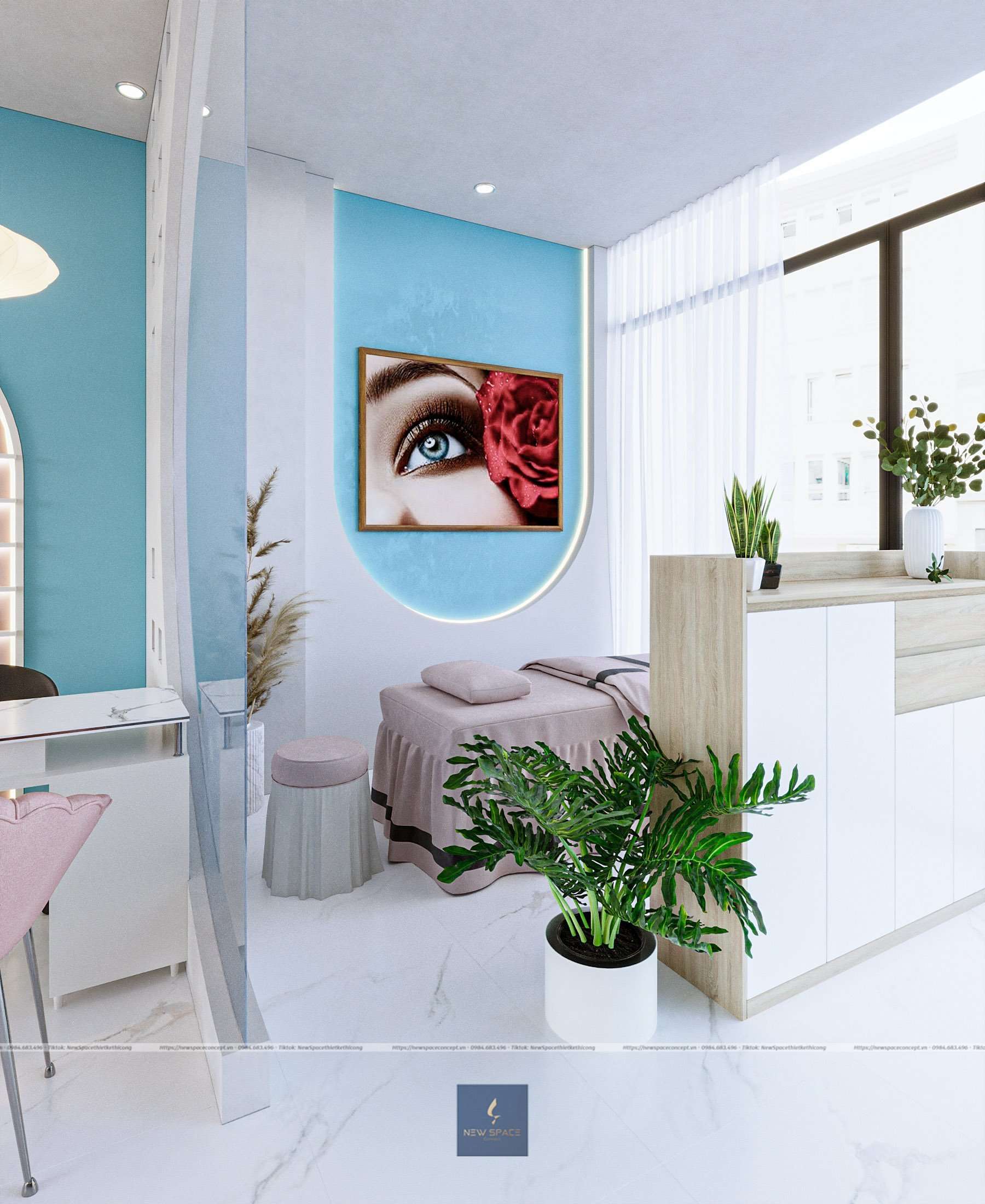Tiệm của Mít: Nail - Mi - Spa 2 New Space Concept – Đơn vị thiết kế Spa ấn tượng, chuyên nghiệp