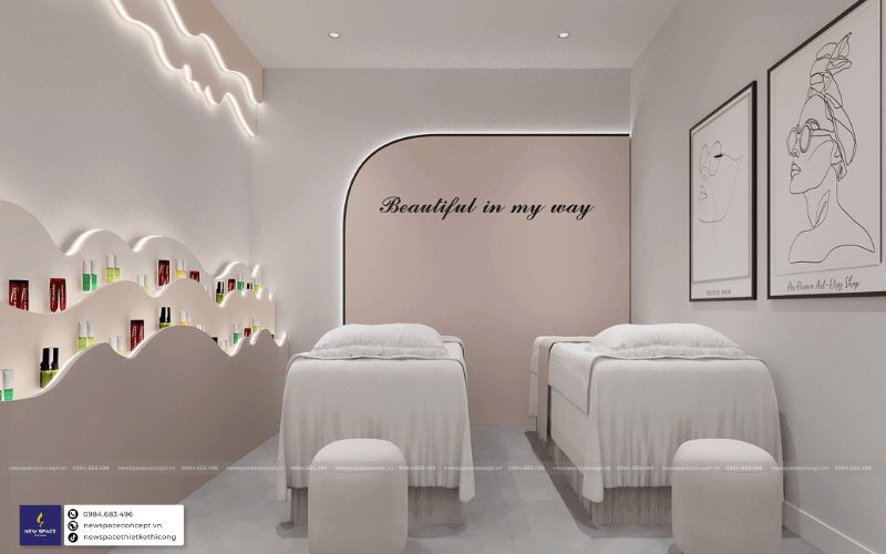 Đơn vị nào thiết kế thi công spa tại Hà Nội chuyên nghiệp và chất lượng ? 2 Không gian thư giãn tại Spa