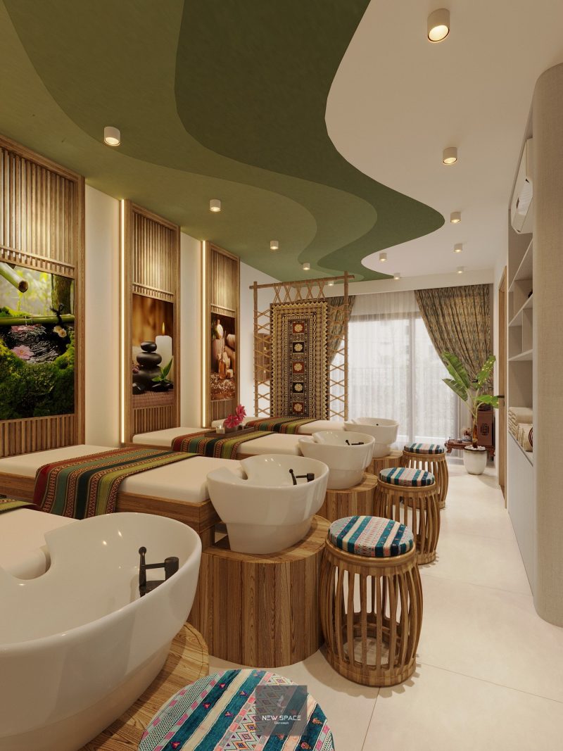 Thiết Kế Spa Hợp Phong Thủy cho Người Kinh Doanh Thuộc Mệnh Mộc 5 Thiet ke spa dep 1 2 e1693475246151