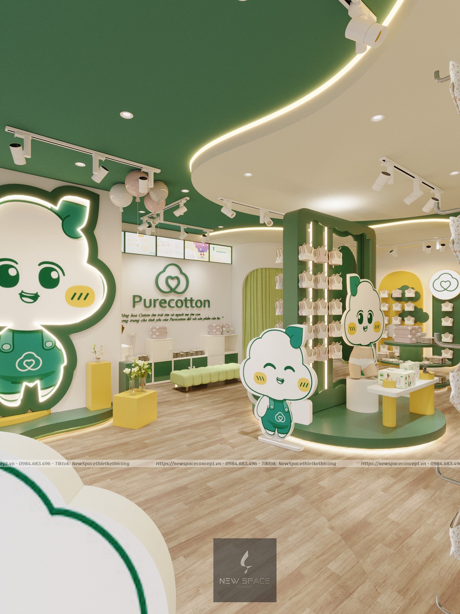 thiet ke shop thoi trang tre em tuoi sang 10