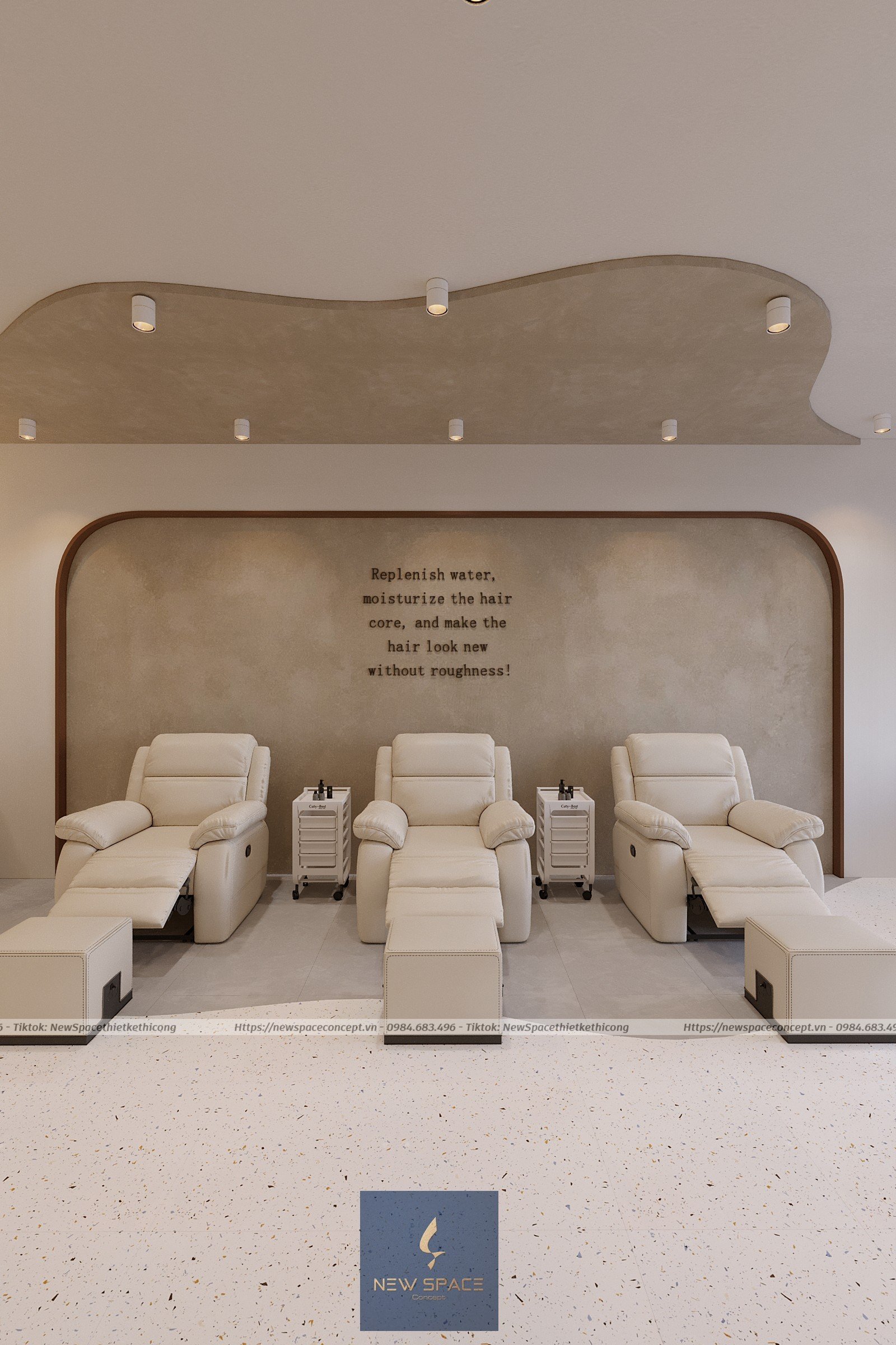 Quy trình thiết thi công spa tại Hà Nam