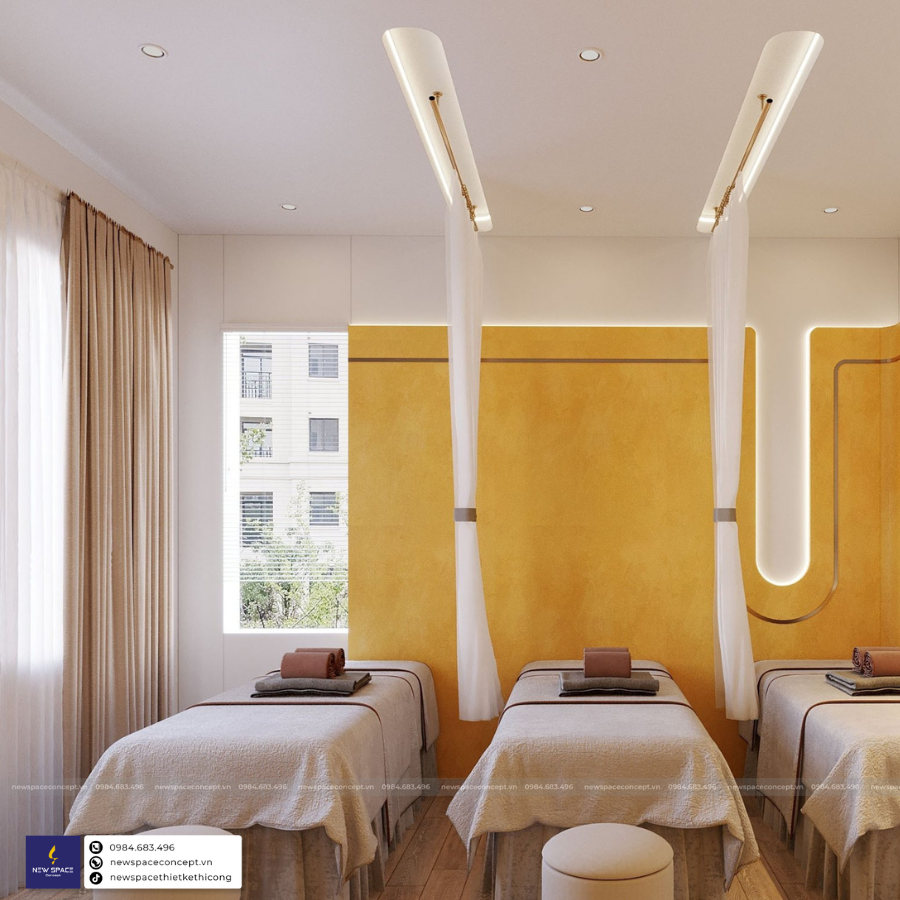 Chi phí thiết kế thi công spa Cầu Giấy cho spa có diện tích nhỏ như thế nào?