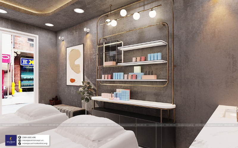 Chi phí mua dược liệu, mỹ phẩm cho spa quy mô nhỏ