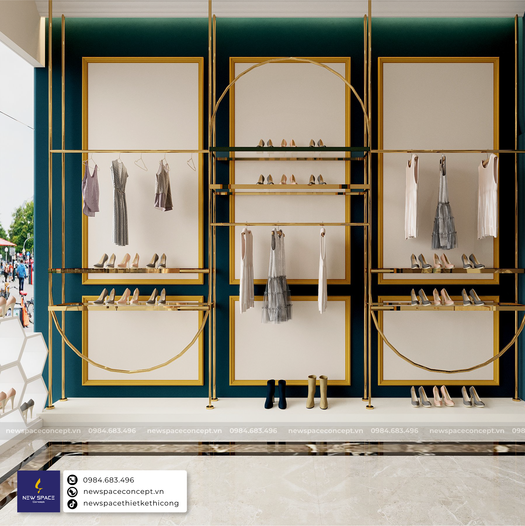 Bỏ túi kinh nghiệm khi thiết kế thi công shop tại Hưng Yên năm 2023 5 Sắp xếp một cách hợp lý