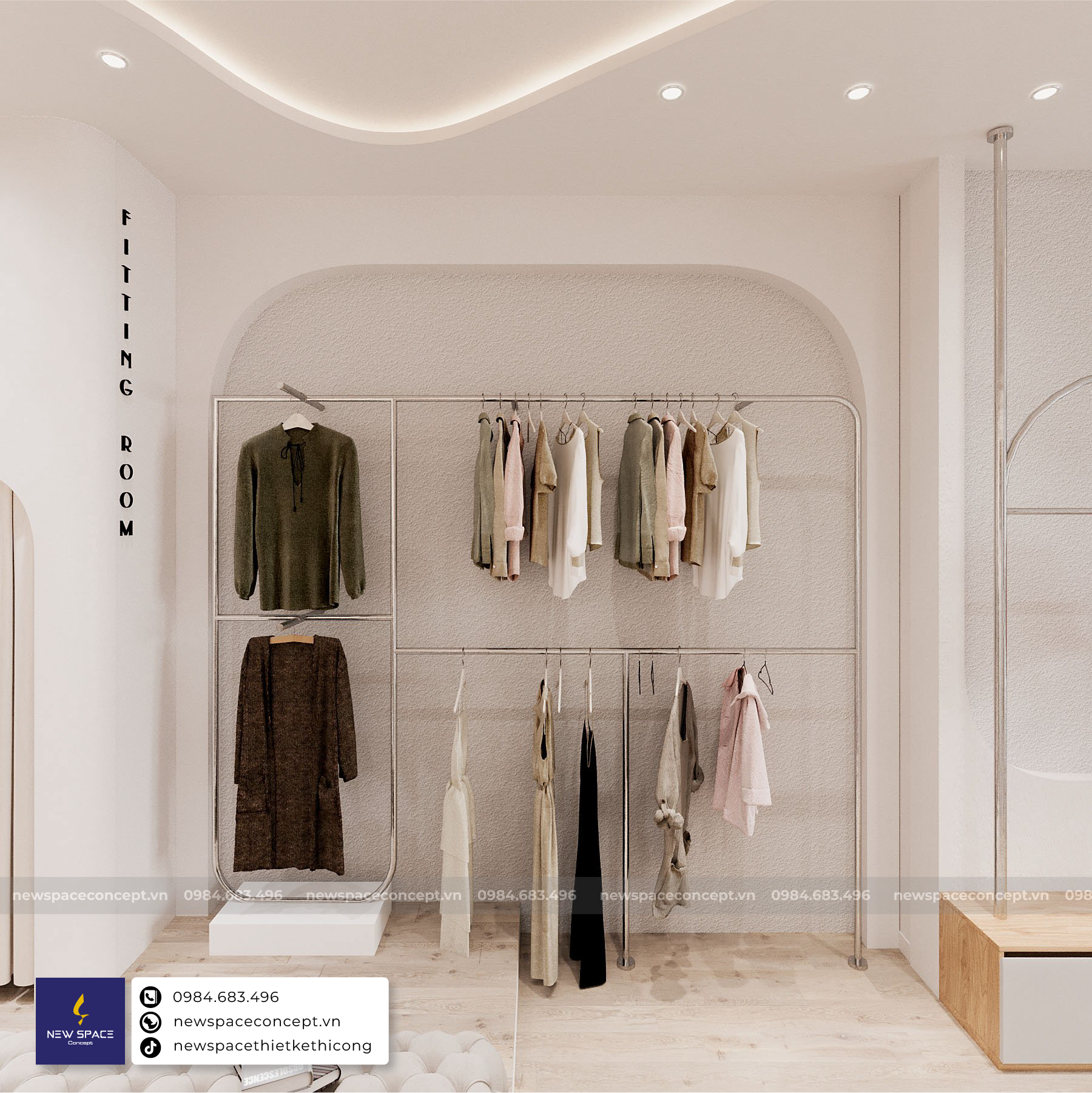 Tìm hiểu đơn vị thiết kế thi công shop Hà Nội giá rẻ trọn gói từ A - Z 4 Tìm hiểu đơn vị thiết kế thi công shop Hà Nội giá rẻ trọn gói từ A - Z