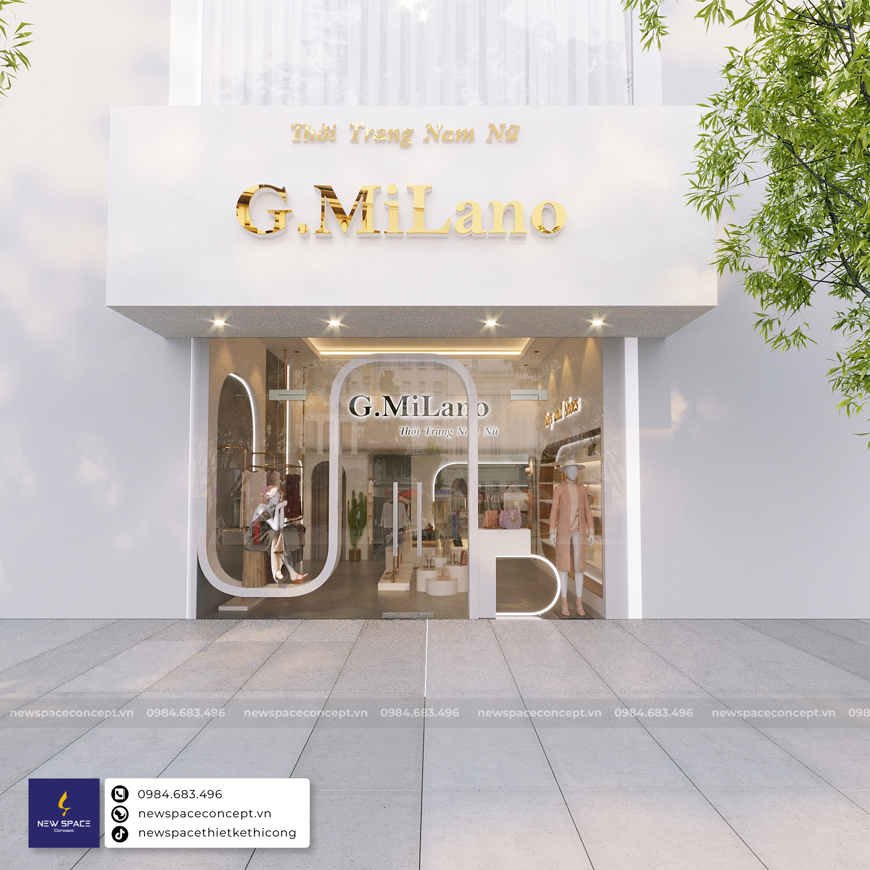 Bỏ túi kinh nghiệm khi thiết kế thi công shop tại Hưng Yên năm 2023 1 Thiết kế thi công shop tại Hưng Yên