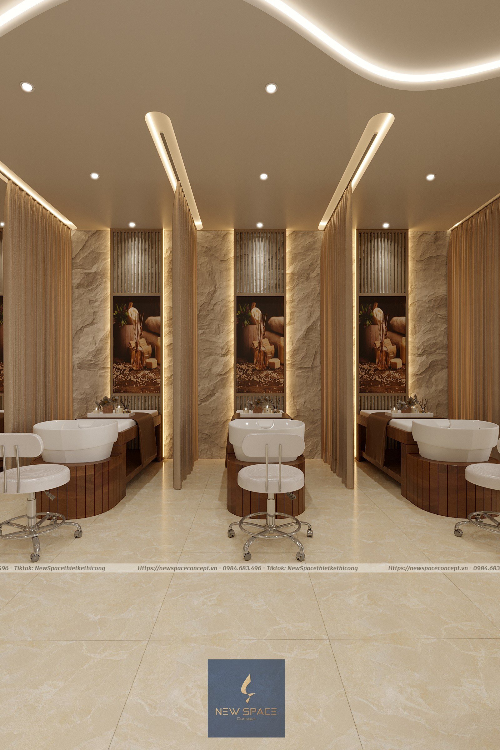Salon tóc For Boss 5 Thiet ke salon toc 3 2