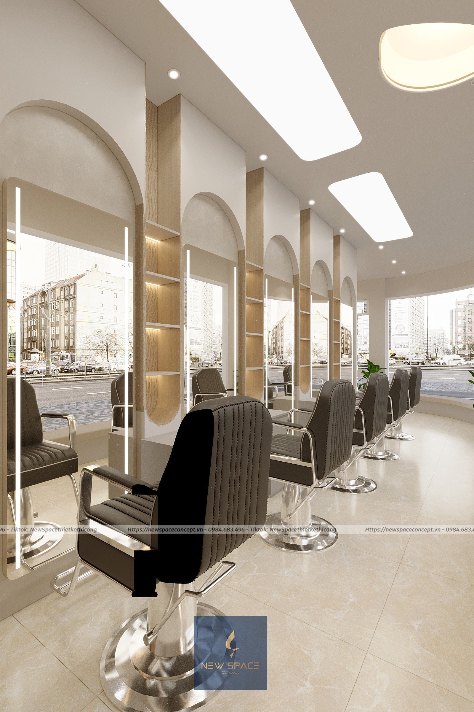 Salon tóc For Boss 3 Thiet ke salon toc 8