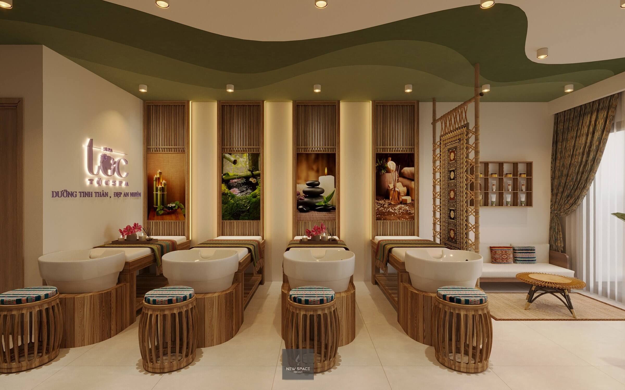 Những mẫu thiết kế thi công spa Hà Nội được ưa chuộng nhất 2023 4 Dịch vụ thiết kế thi công spa Hà Nội