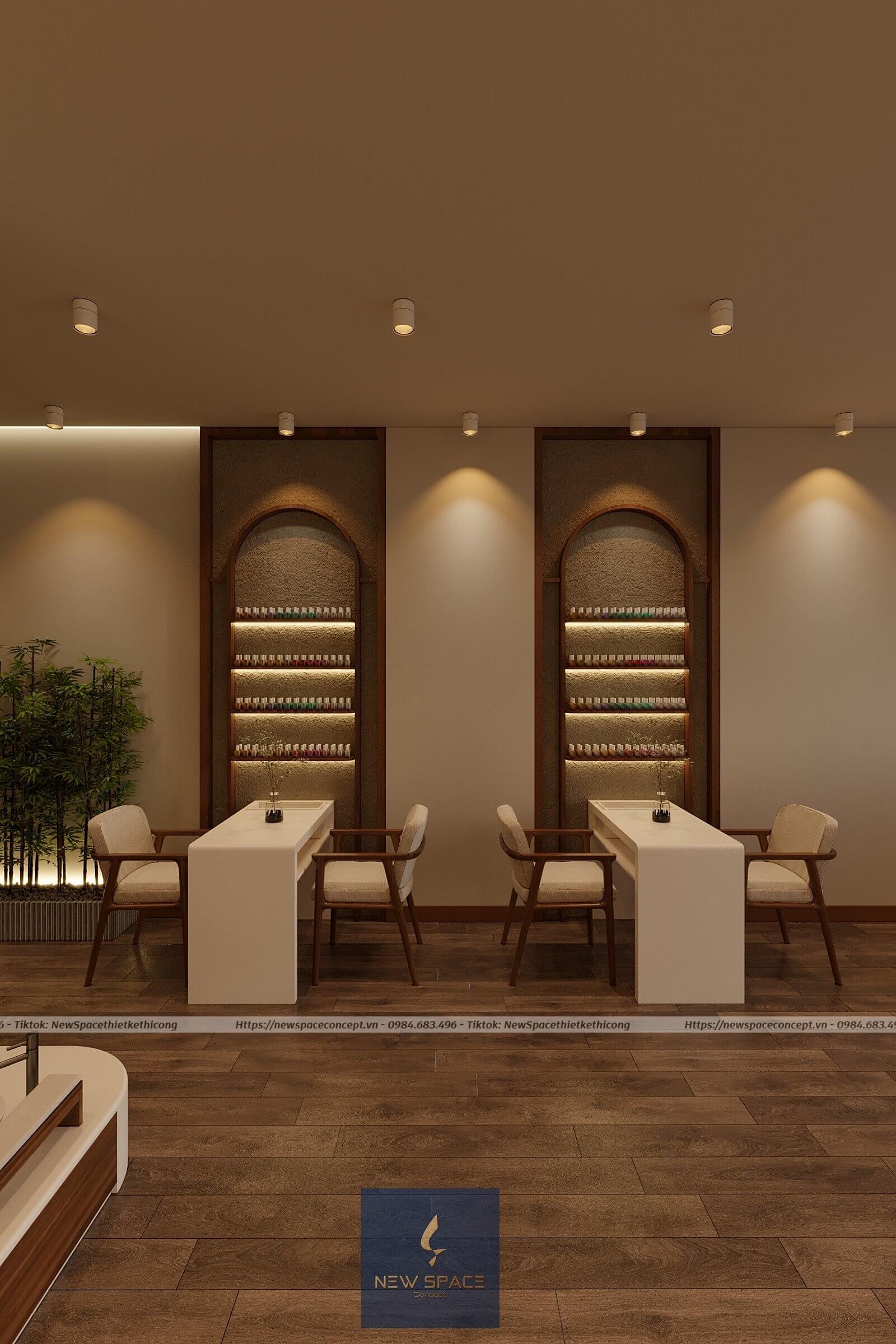 Thiết kế spa trong resort