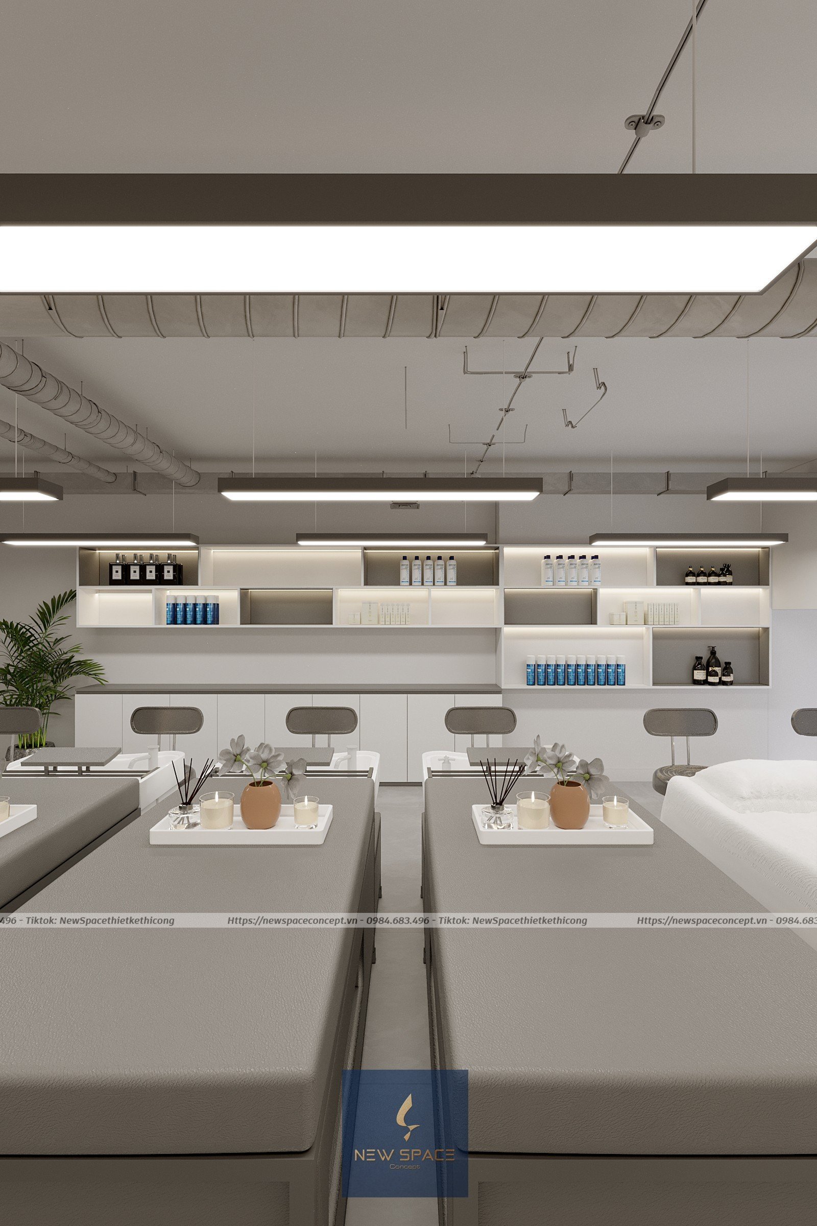 Salon & Spa Sunshine 6 thiet ke salon spa 9