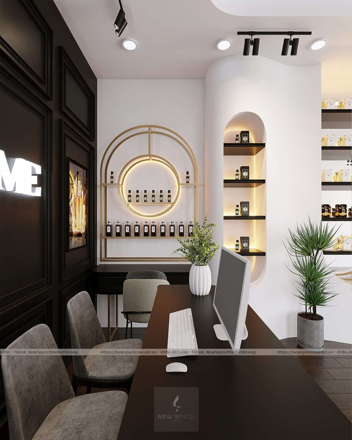 Thiết kế shop nước hoa Emily Perfume 8 Thiết kế shop nước hoa Emily Perfume