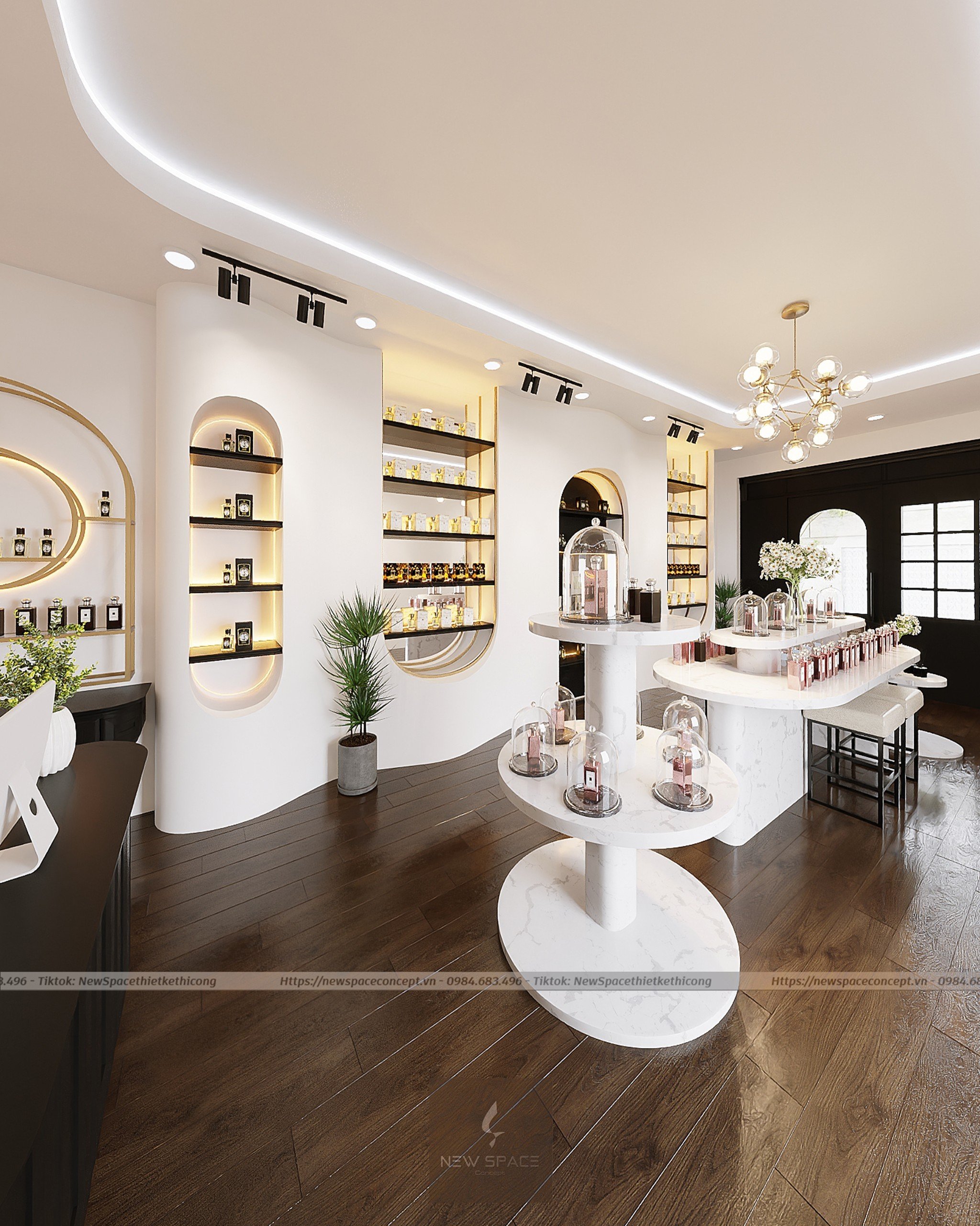 Thiết kế shop nước hoa Emily Perfume 1 thiet ke shop nuoc hoa 4