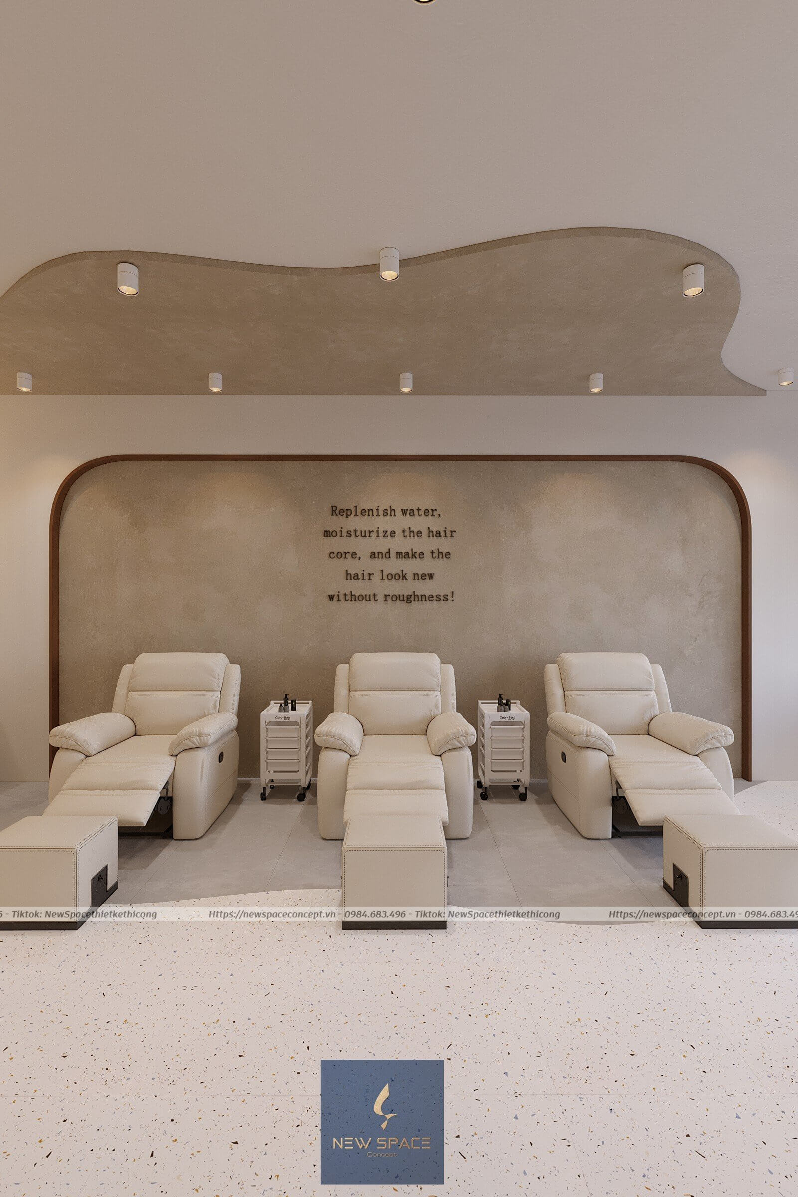 Những nguyên tắc cần biết trong thiết kế thi công spa tại Thái Nguyên 1 Thiết kế thi công spa tại Thái Nguyên