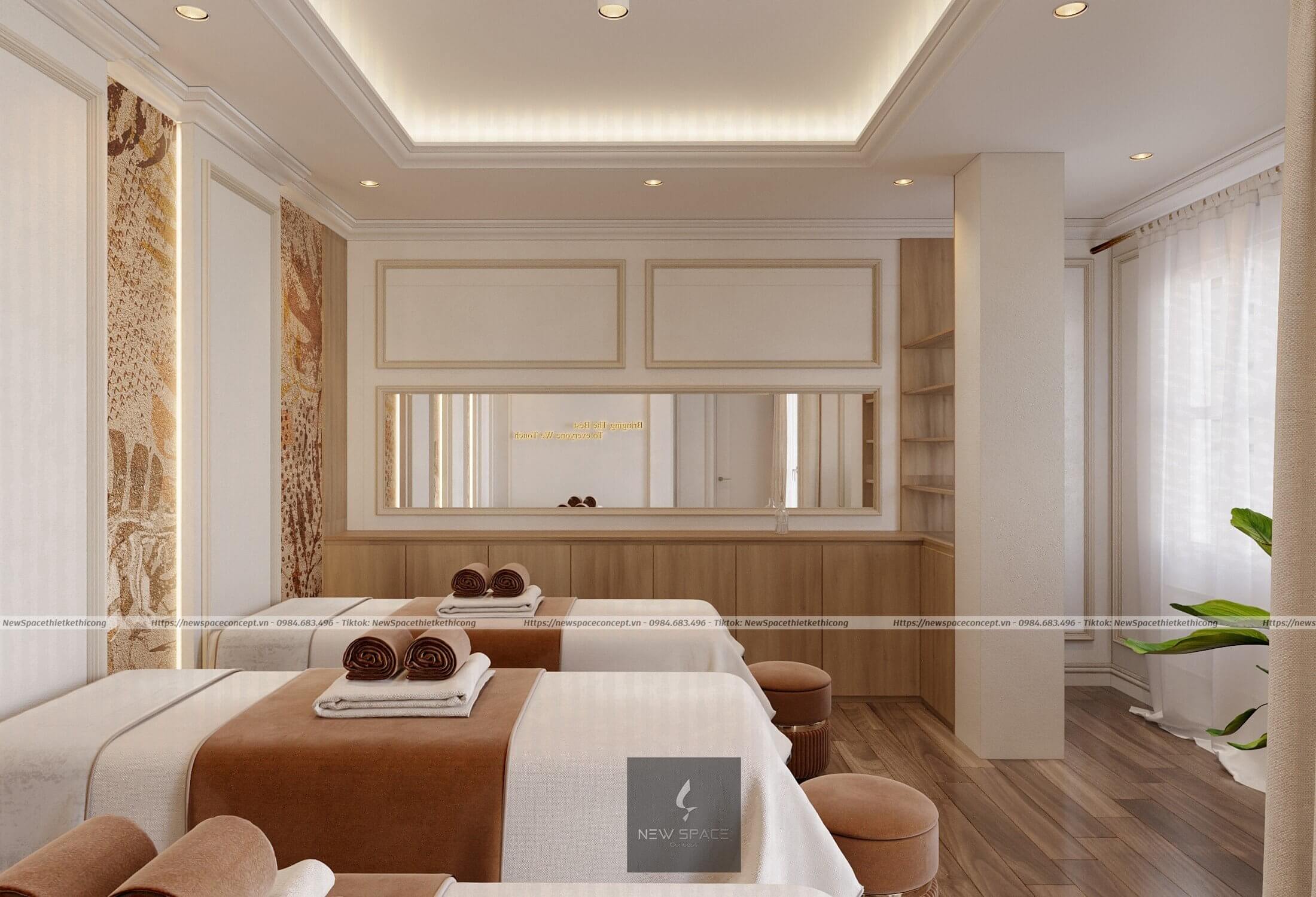 New Space Concept đơn vị thiết kế thi công spa tại Bắc Ninh uy tín 7 Lựa chọn đơn vị thiết kế thi công spa