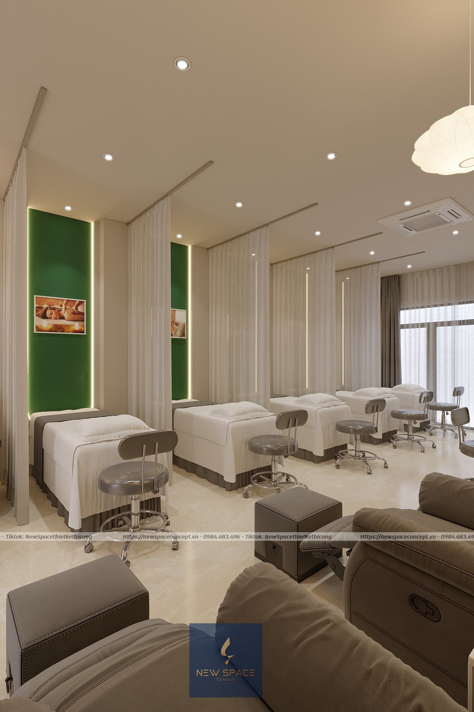 Chuỗi Spa Laco Home 2 thiet ke spa laco home 2
