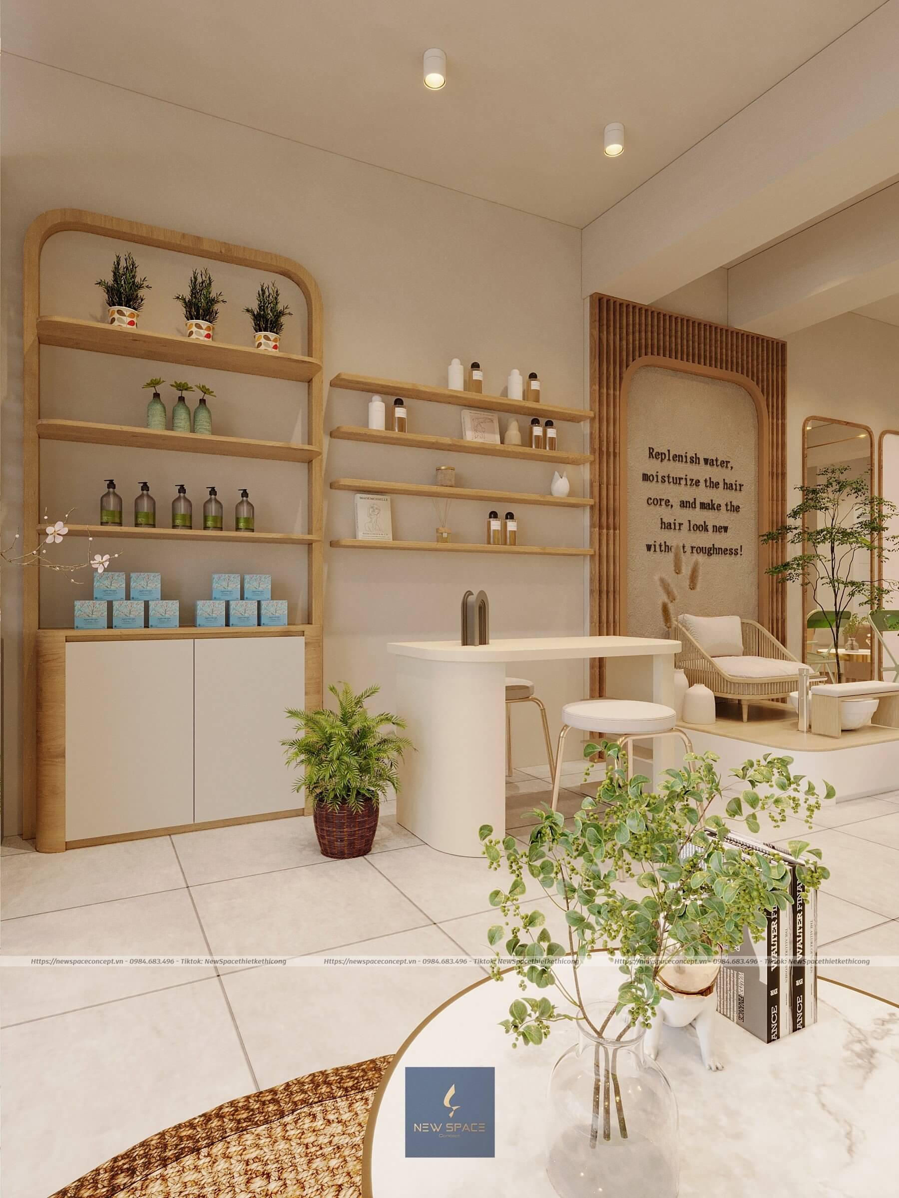 Những nguyên tắc cần biết trong thiết kế thi công spa tại Thái Nguyên 3 Sử dụng màu sắc, ánh sáng tự nhiên trong thiết kế thi công spa