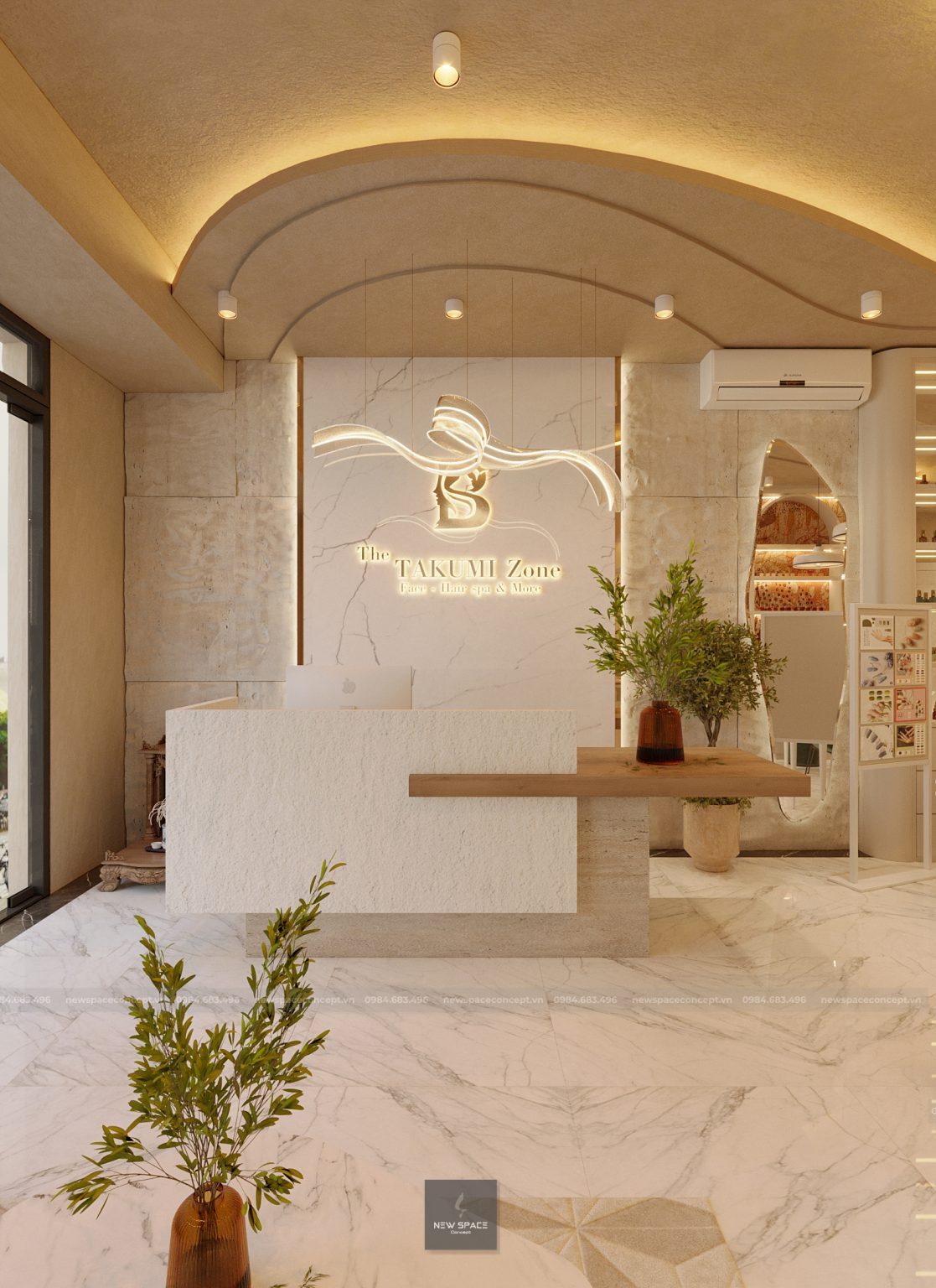 Thiết kế thi công shop thu hút khách hàng