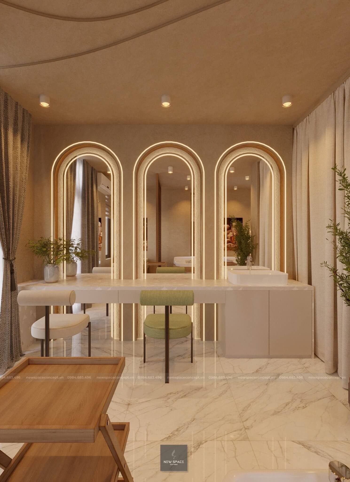 Những mẫu thiết kế thi công spa Hà Nội được ưa chuộng nhất 2023 7 Những lưu ý khi thiế kế thi công spa Hà Nội