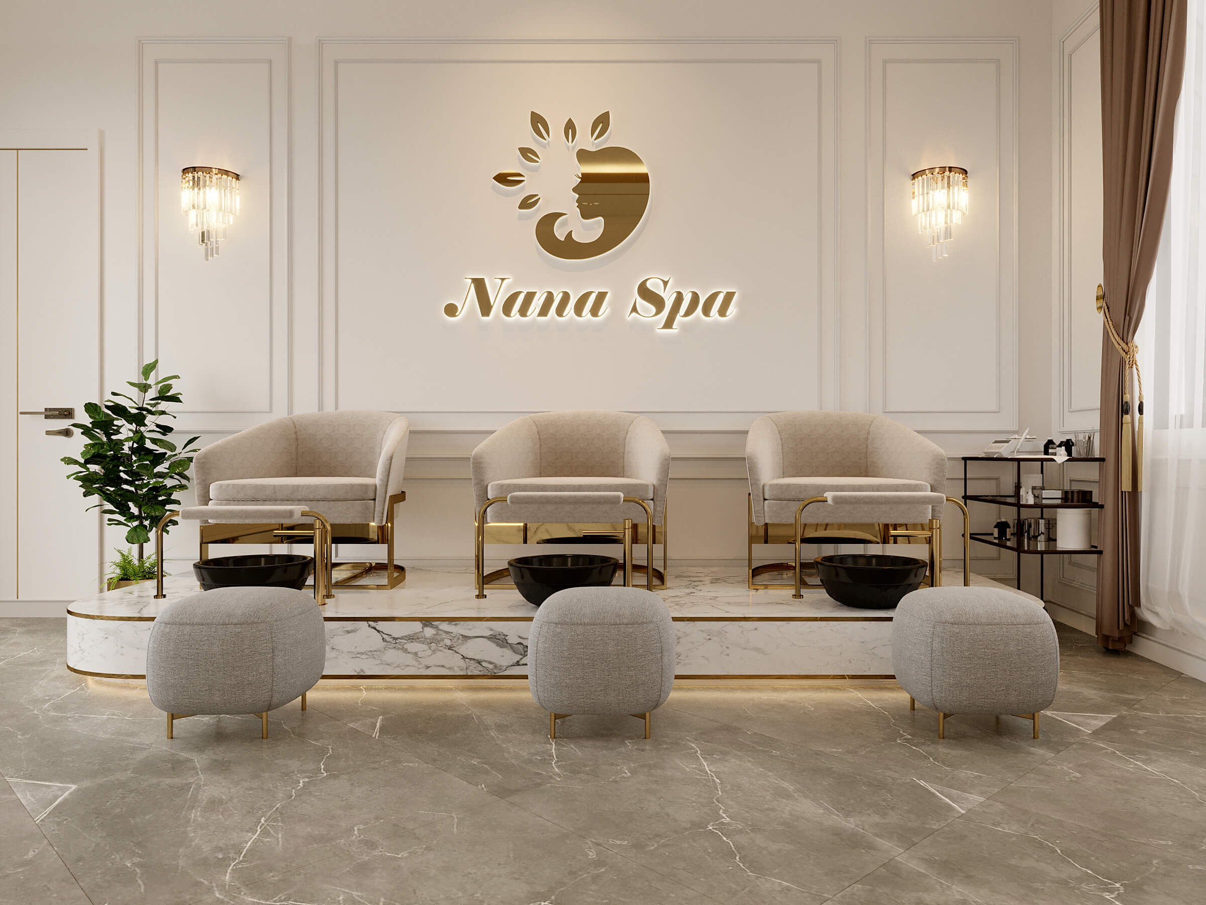 Dịch vụ thiết kế thi công spa Cầu Giấy chuyên nghiệp