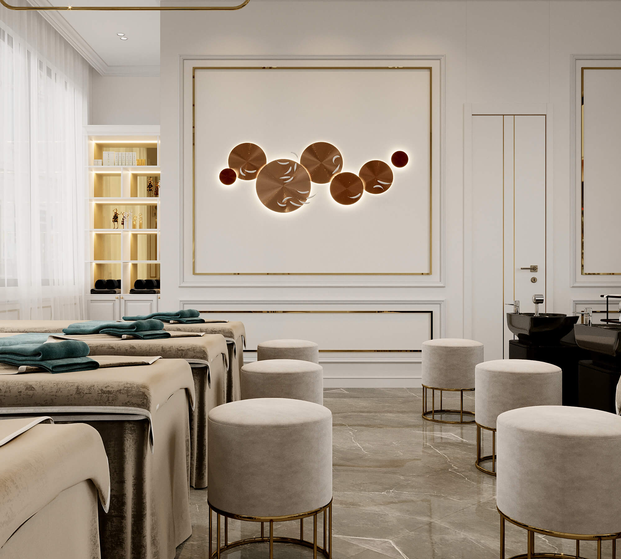 Lựa chọn thiết kế thi công spa Cậu Giấy tại New Space Concept