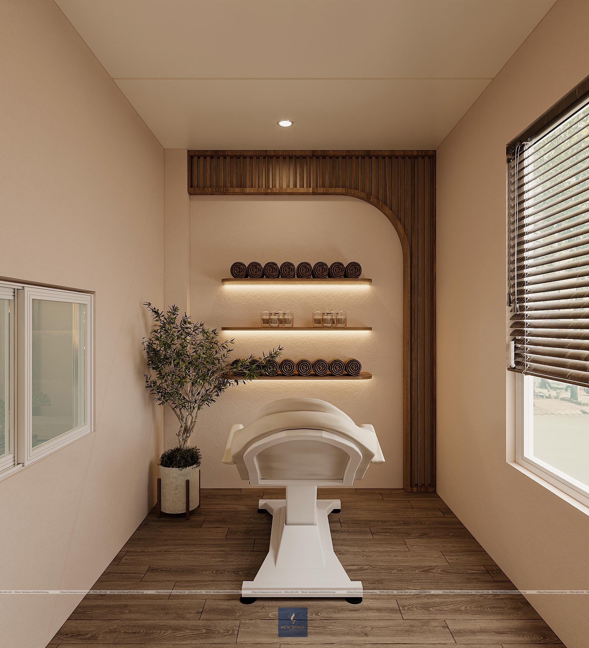 Spa dưỡng sinh Vĩnh Phúc 6 thiet ke spa duong sinh 6