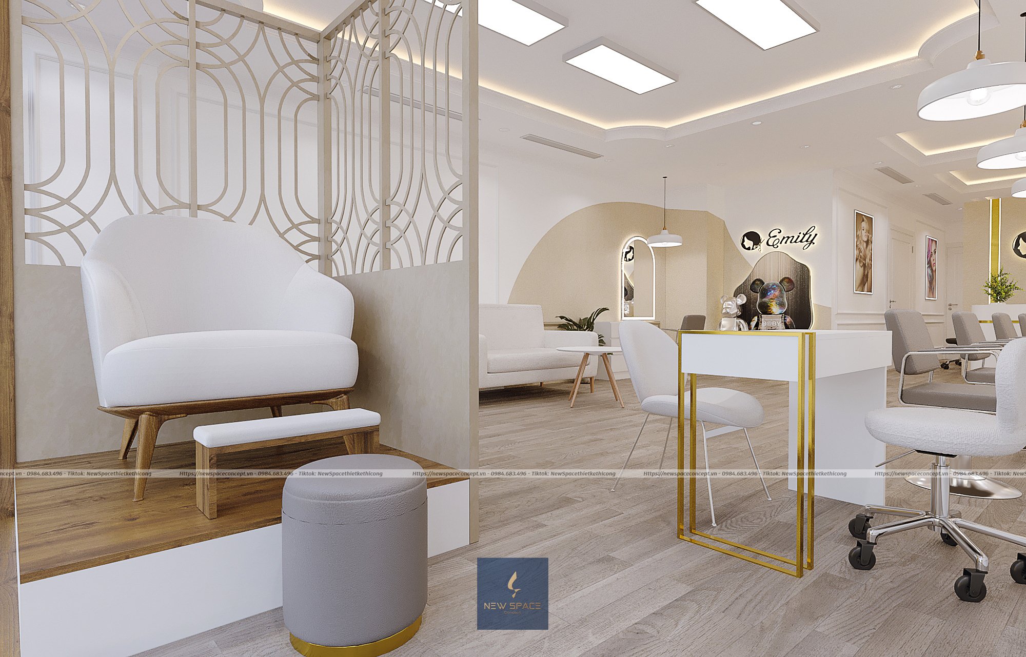 Salon & Nail Emily 4 thiet ke tiem nail 5