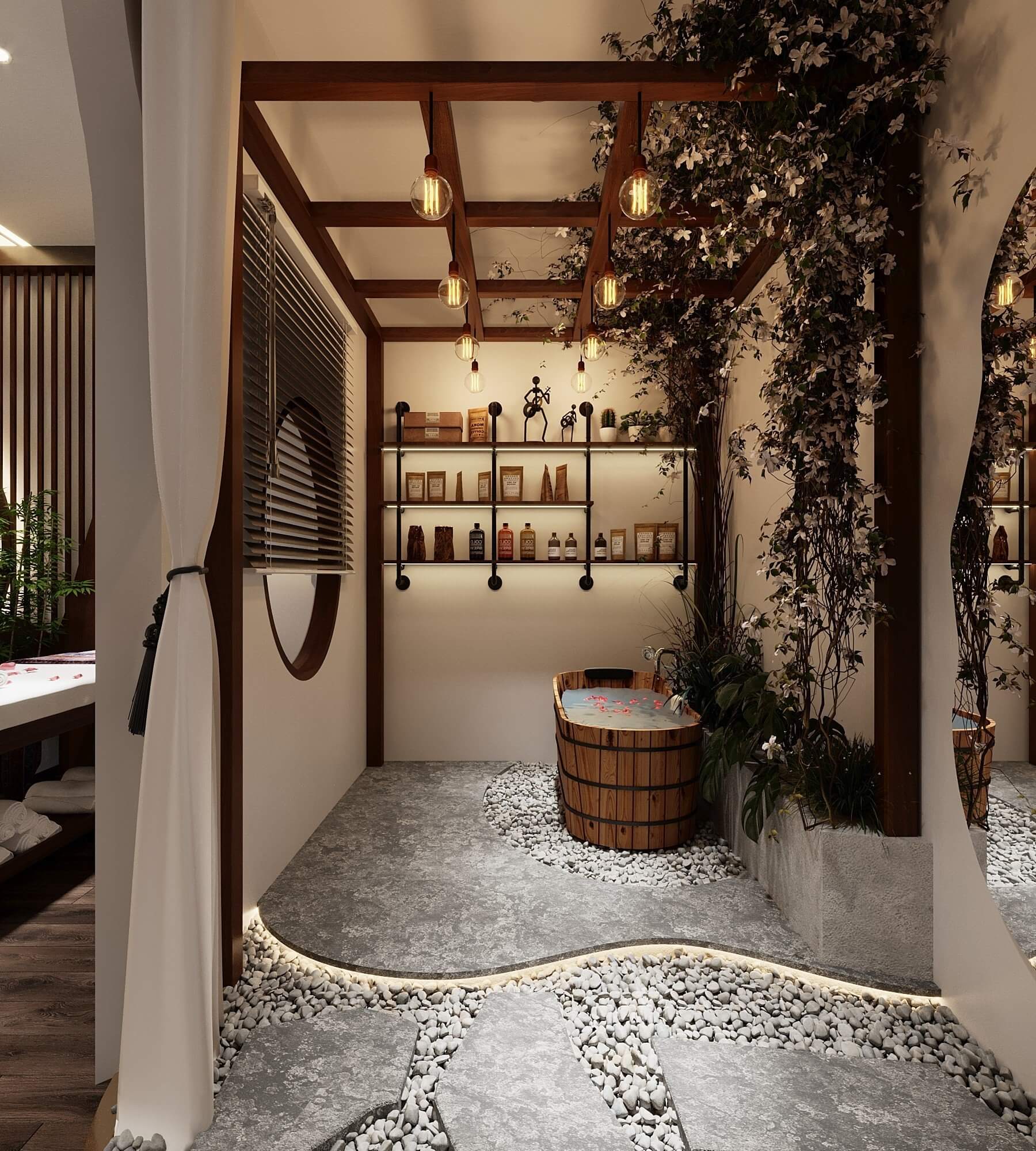 Tư vấn thiết kế mẫu tiệm spa đẹp Hà Nội theo xu hướng năm 2023 3 Xây dựng nội thất spa phù hợp công việc